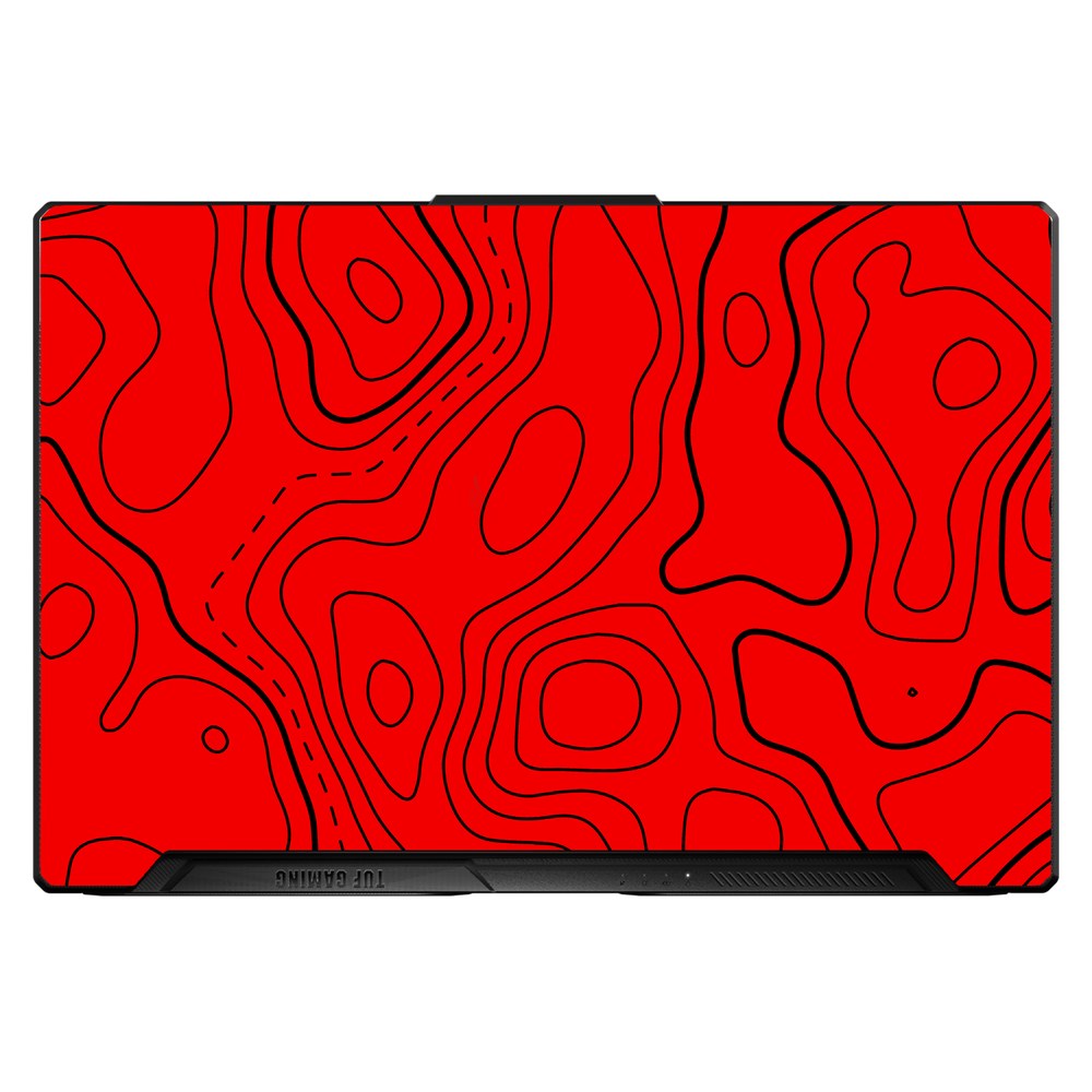 ASUS TUF Dash F15 Gaming, FX516P laptop skin - Damascus Red