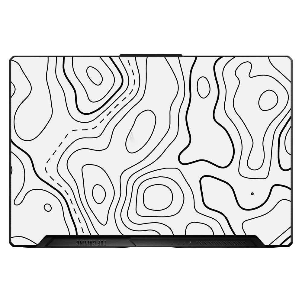 ASUS TUF Dash F15 Gaming, FX516P laptop skin - Damascus White