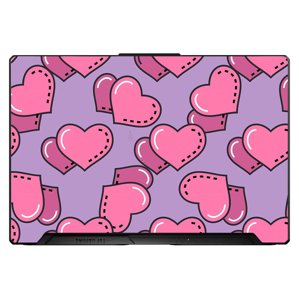 ASUS TUF Dash F15 Gaming, FX516P laptop skin - Doodle Heart