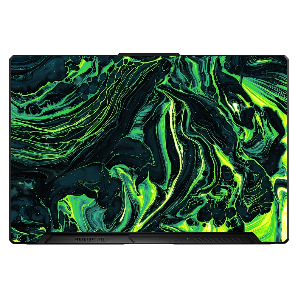 ASUS TUF Dash F15 Gaming, FX516P laptop skin - Green Blaze