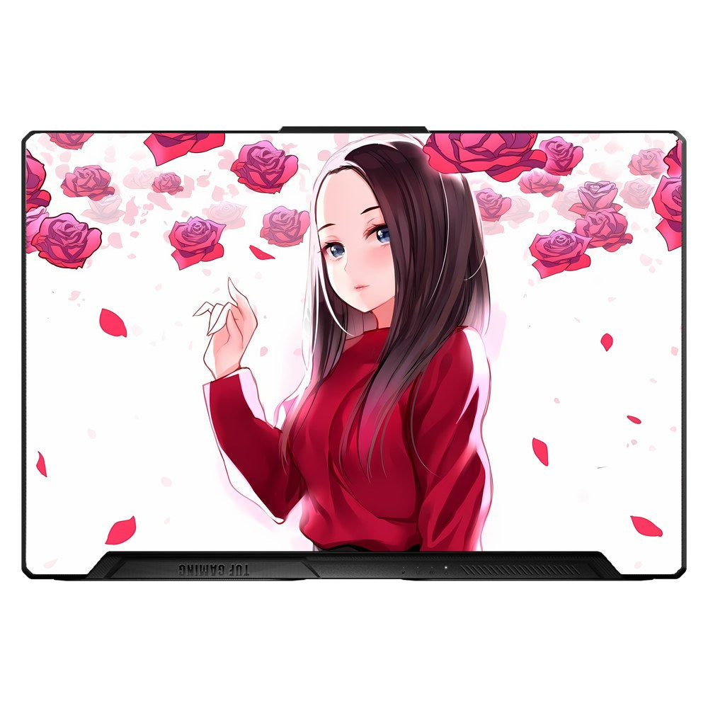 ASUS TUF Dash F15 Gaming, FX516P laptop skin - Lovely Girl