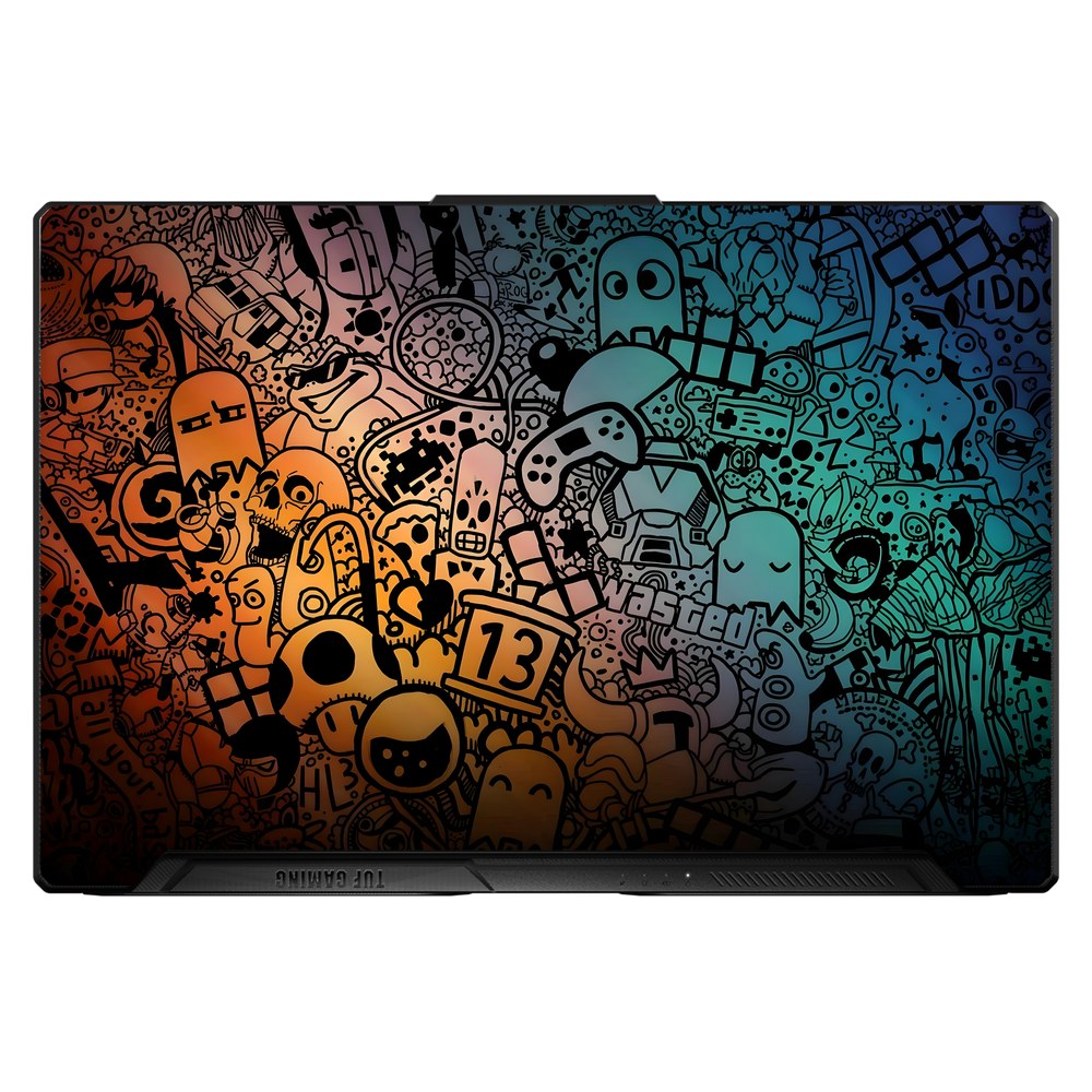 ASUS TUF Dash F15 Gaming, FX516P laptop skin - Modern Art