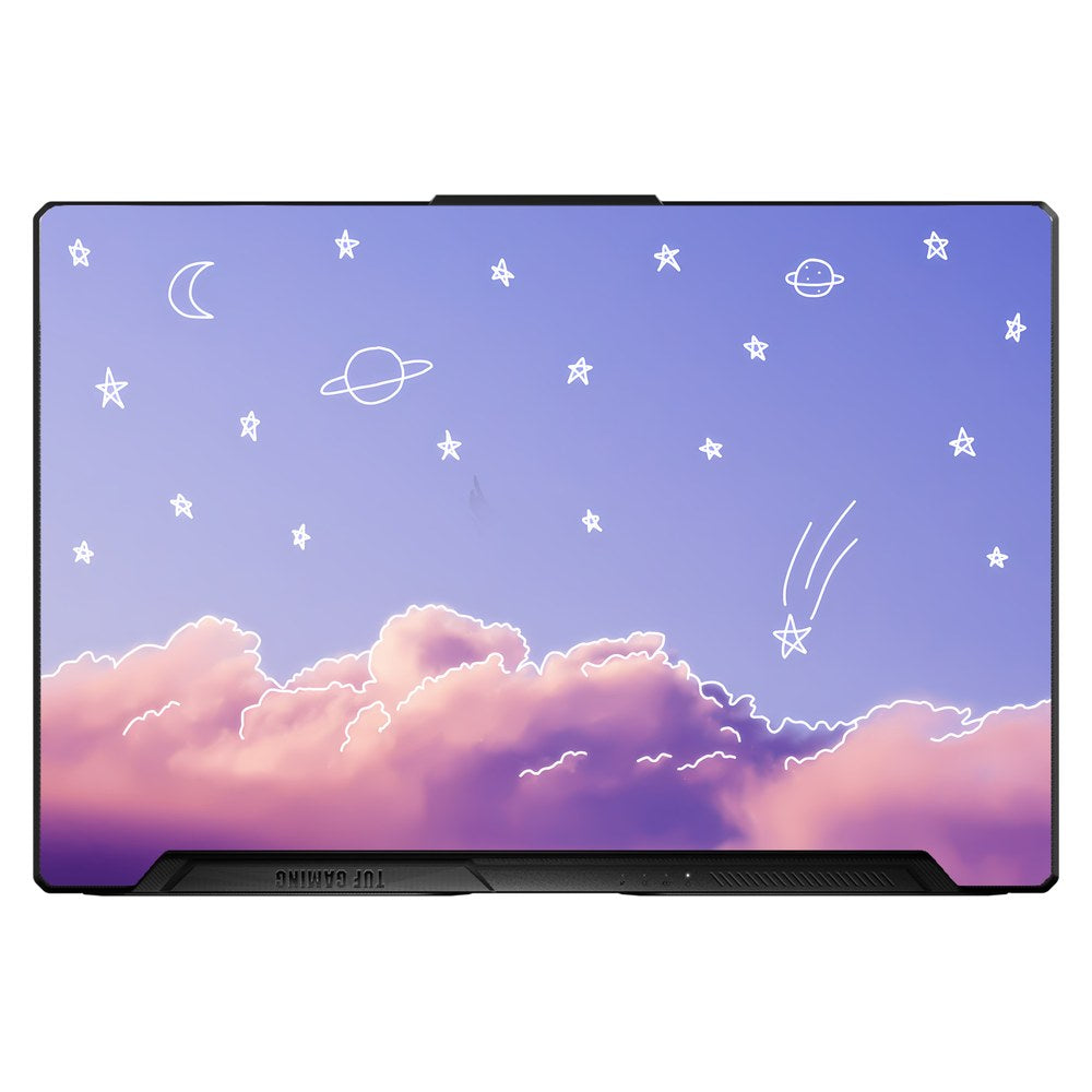 ASUS TUF Dash F15 Gaming, FX516P laptop skin - Nebula Sky