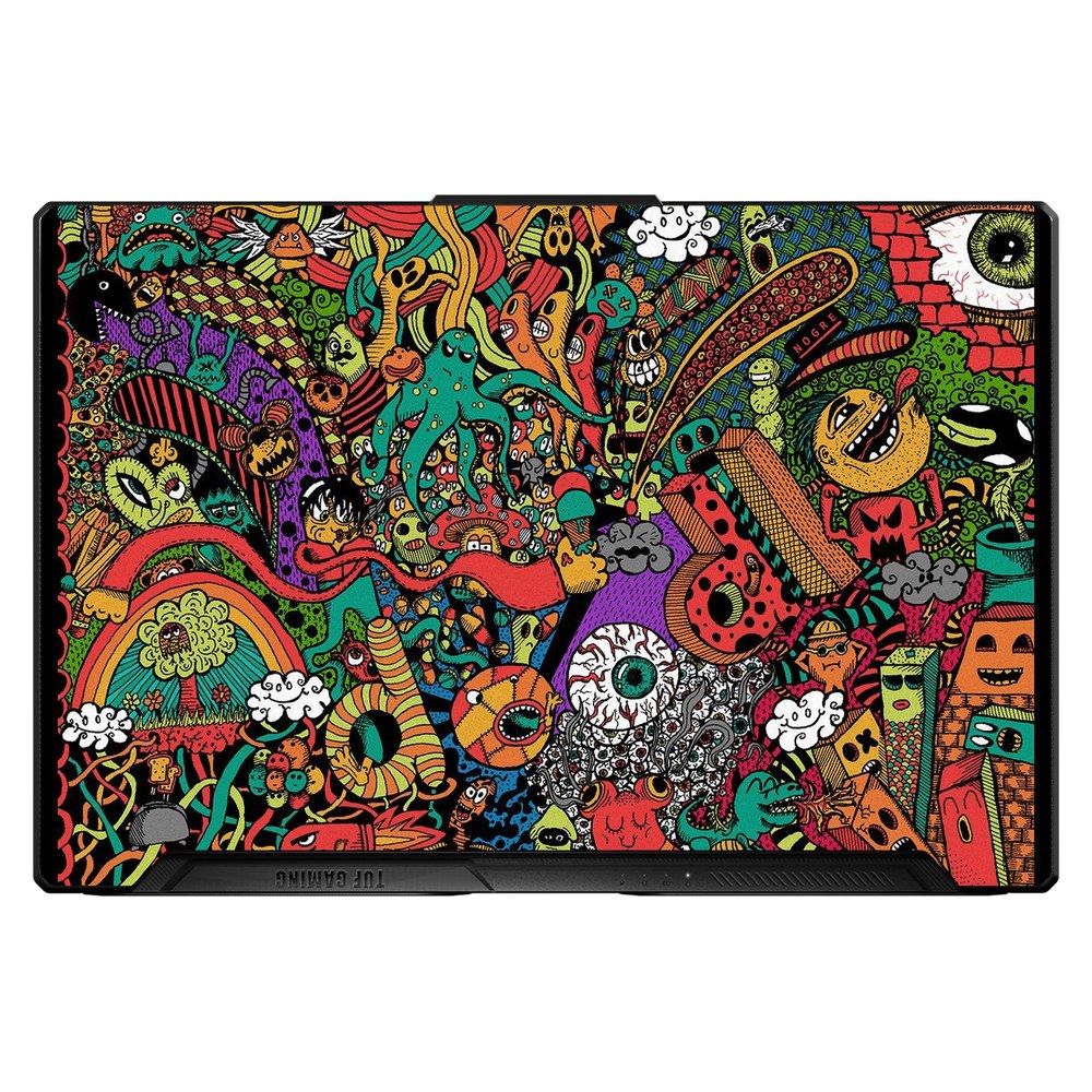 ASUS TUF Dash F15 Gaming, FX516P laptop skin - Nogre Doodle