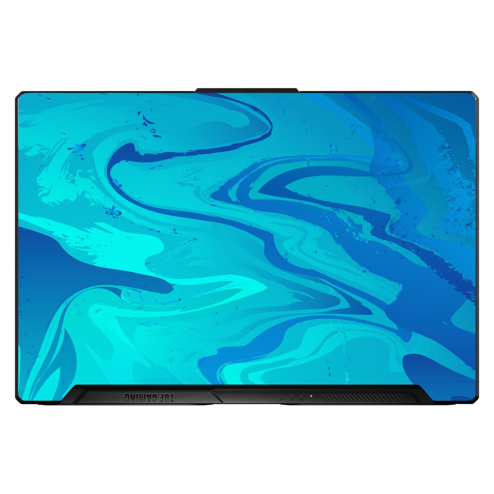 ASUS TUF Dash F15 Gaming, FX516P laptop skin - Poseidon Blue