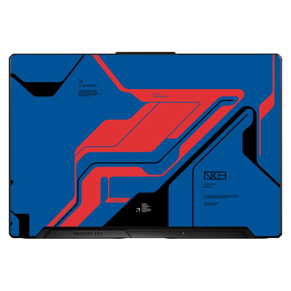ASUS TUF Dash F15 Gaming, FX516P laptop skin - Prime Blue