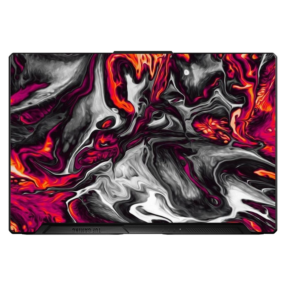 ASUS TUF Dash F15 Gaming, FX516P laptop skin - Red Hot Lava