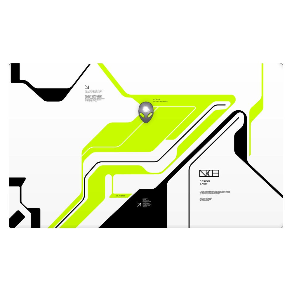 Dell Alienware M15 Ryzen Edition R5, R6, R7 - P109F laptop skin - Acid Green