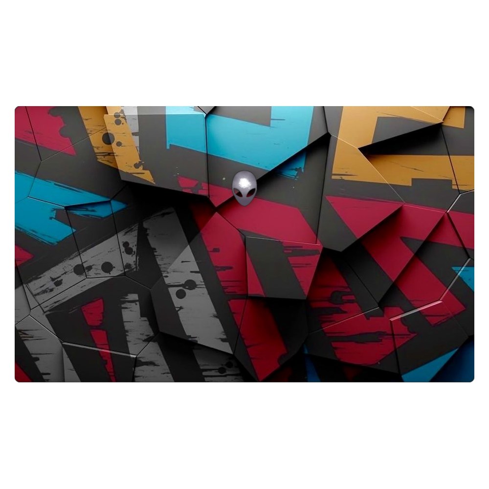 Dell Alienware M15 Ryzen Edition R5, R6, R7 - P109F laptop skin - Angled Blocks