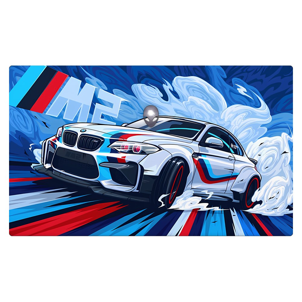 Dell Alienware M15 Ryzen Edition R5, R6, R7 - P109F laptop skin - BMW M2 Drift