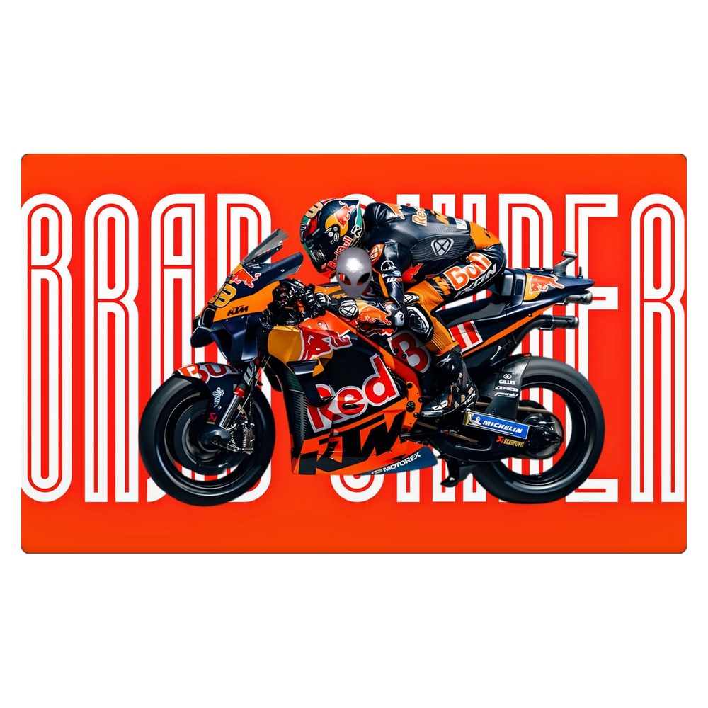 Dell Alienware M15 Ryzen Edition R5, R6, R7 - P109F laptop skin - Binder RedBull KTM Action