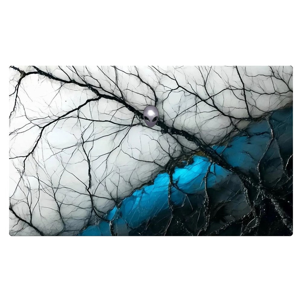 Dell Alienware M15 Ryzen Edition R5, R6, R7 - P109F laptop skin - Blue Ice Fractal