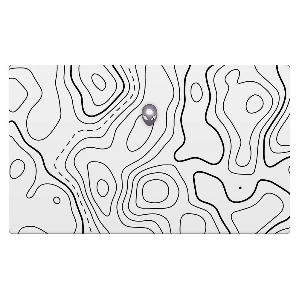 Dell Alienware M15 Ryzen Edition R5, R6, R7 - P109F laptop skin - Damascus White