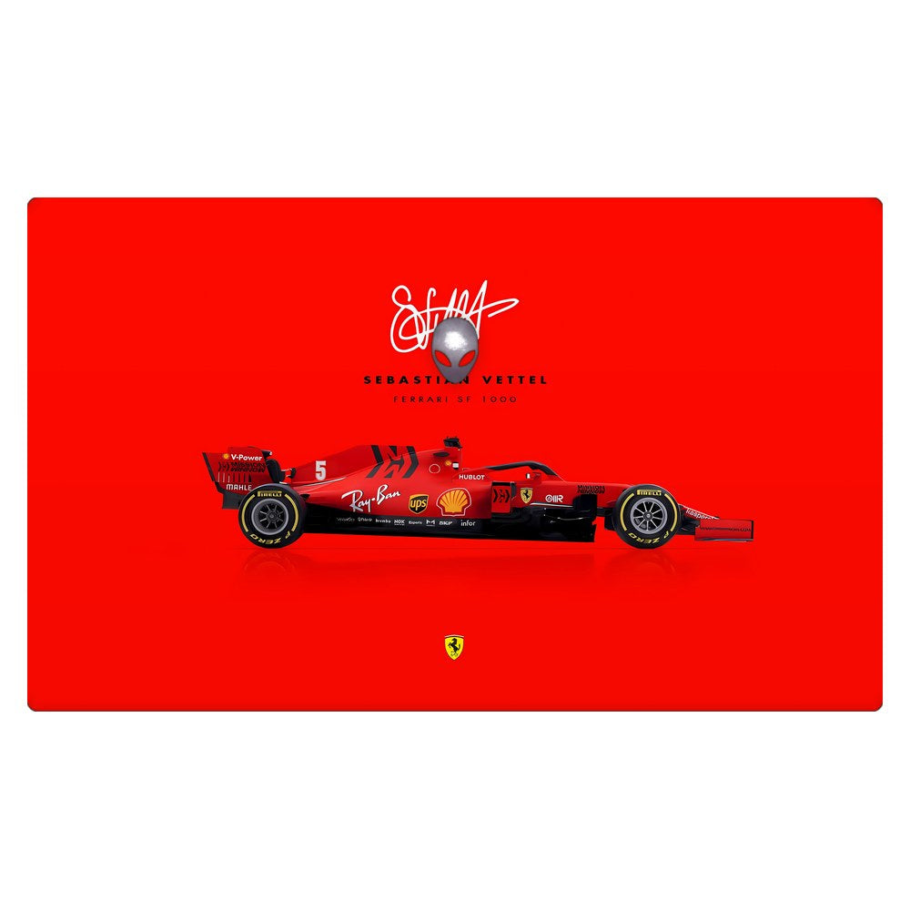 Dell Alienware M15 Ryzen Edition R5, R6, R7 - P109F laptop skin - Ferrari