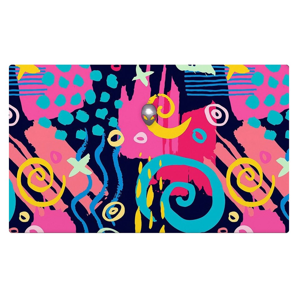 Dell Alienware M15 Ryzen Edition R5, R6, R7 - P109F laptop skin - Geometric Neon Graphic
