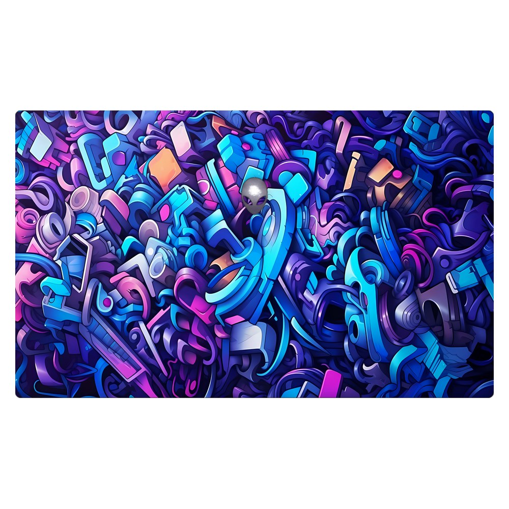 Dell Alienware M15 Ryzen Edition R5, R6, R7 - P109F laptop skin - Graffiti B2