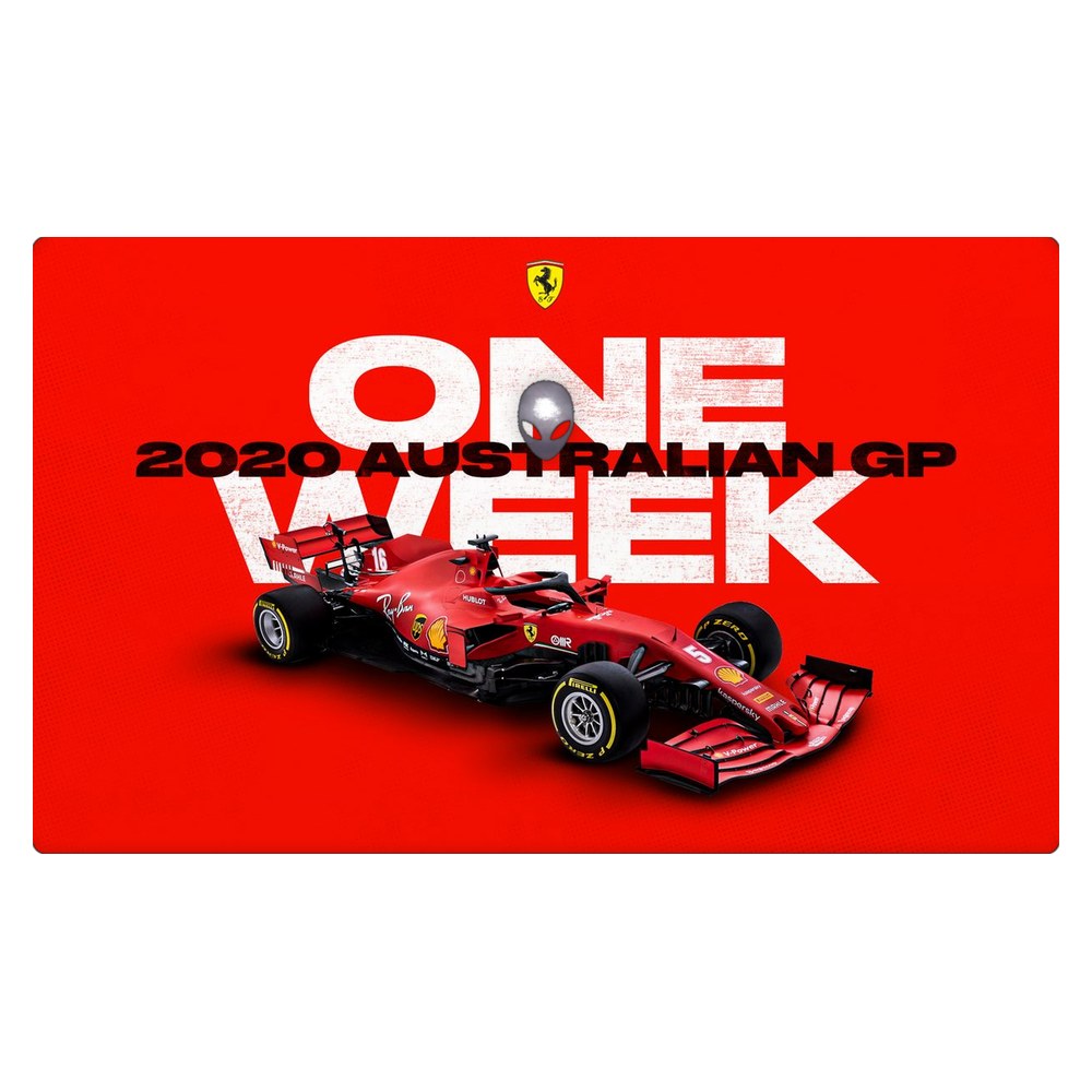 Dell Alienware M15 Ryzen Edition R5, R6, R7 - P109F laptop skin - Melbourne GP Ferrari Countdown