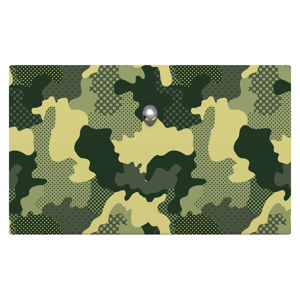 Dell Alienware M15 Ryzen Edition R5, R6, R7 - P109F laptop skin - Military Green Camo