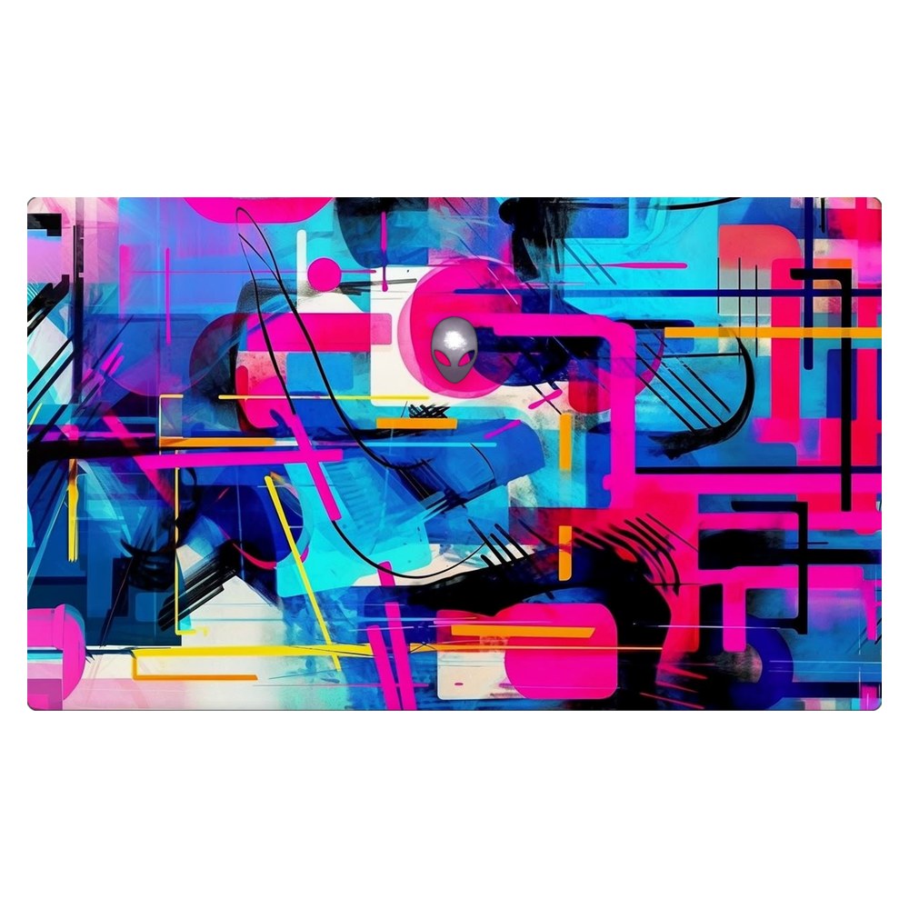 Dell Alienware M15 Ryzen Edition R5, R6, R7 - P109F laptop skin - Modern Geometric Fusion