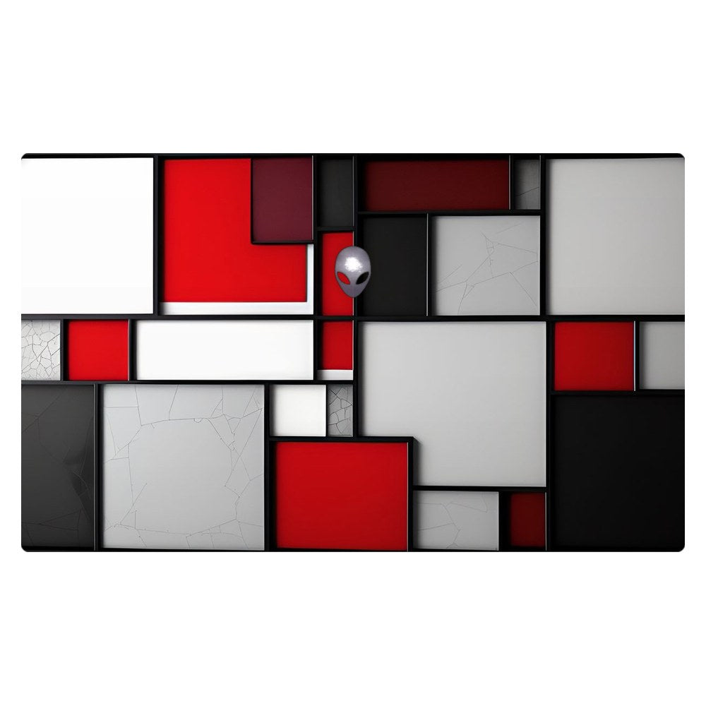 Dell Alienware M15 Ryzen Edition R5, R6, R7 - P109F laptop skin - Mondrian Inspired Block Art