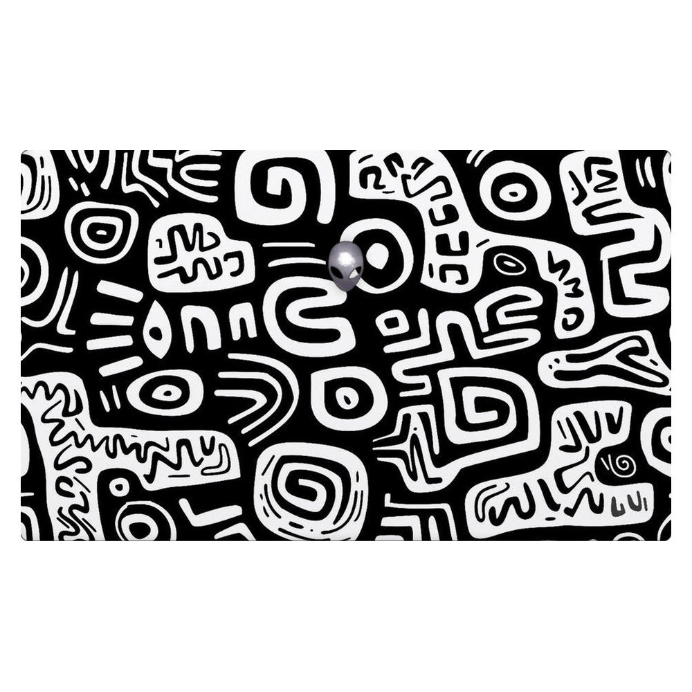 Dell Alienware M15 Ryzen Edition R5, R6, R7 - P109F laptop skin - Monochrome Primitive Art