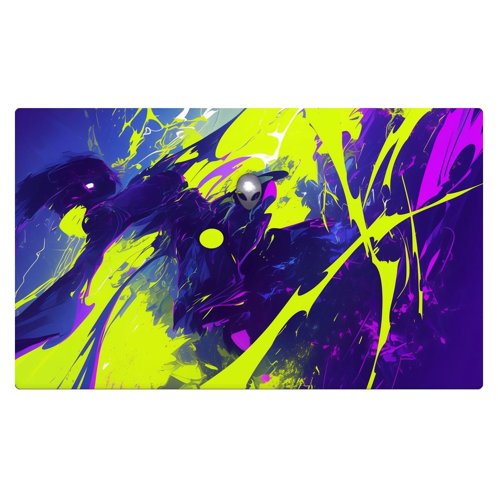 Dell Alienware M15 Ryzen Edition R5, R6, R7 - P109F laptop skin - Neon Paint Explosion