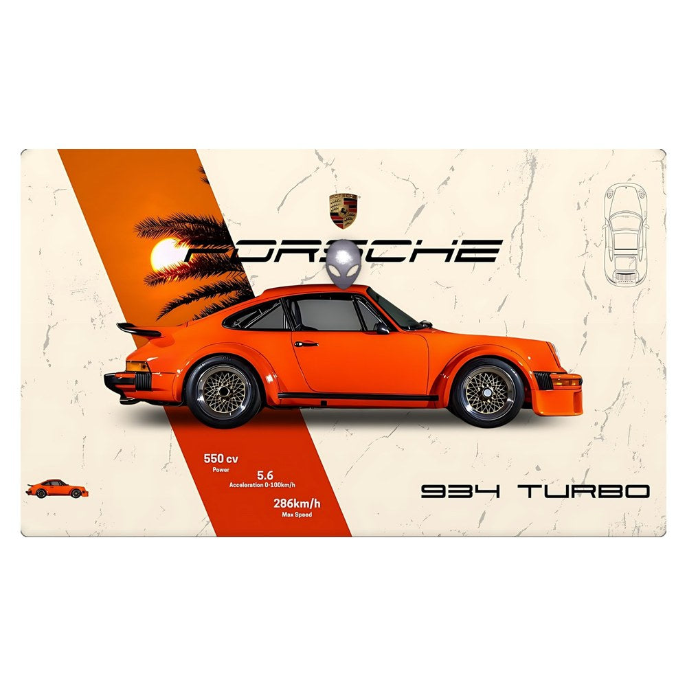 Dell Alienware M15 Ryzen Edition R5, R6, R7 - P109F laptop skin - Porsche 934