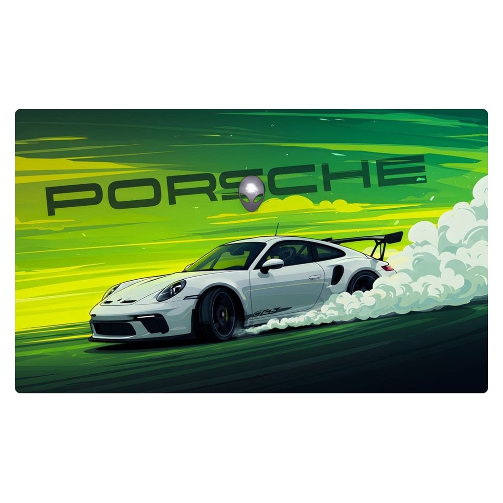 Dell Alienware M15 Ryzen Edition R5, R6, R7 - P109F laptop skin - Porsche Green Drift