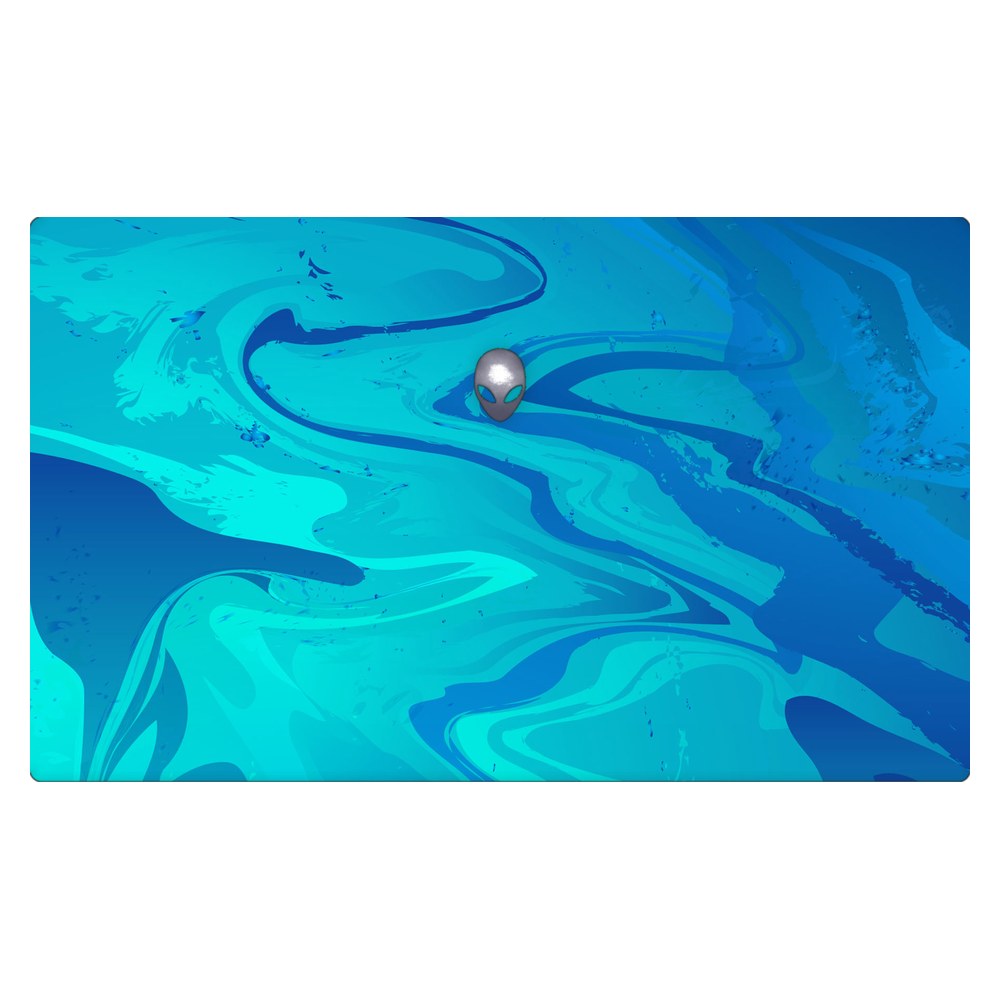 Dell Alienware M15 Ryzen Edition R5, R6, R7 - P109F laptop skin - Poseidon Blue
