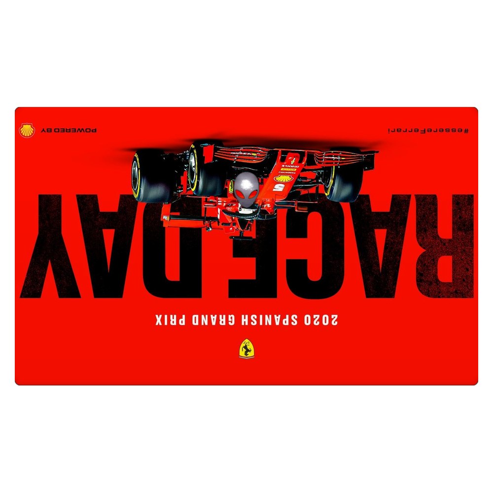 Dell Alienware M15 Ryzen Edition R5, R6, R7 - P109F laptop skin - RaceDay Ferrari Formula1
