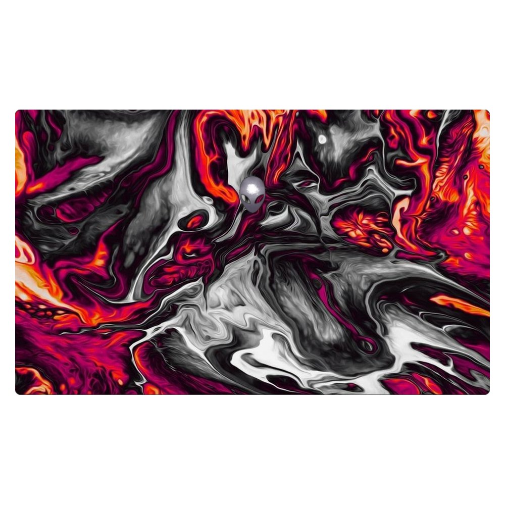 Dell Alienware M15 Ryzen Edition R5, R6, R7 - P109F laptop skin - Red Hot Lava