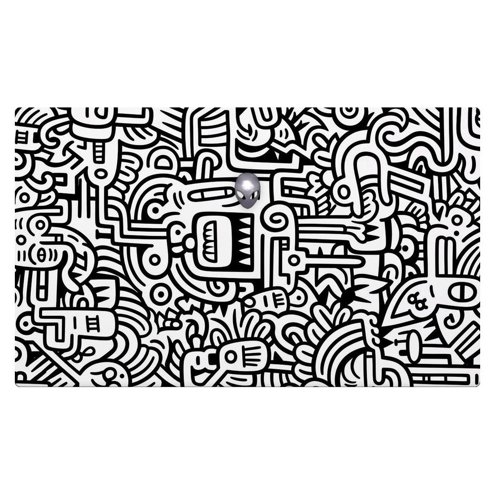 Dell Alienware M15 Ryzen Edition R5, R6, R7 - P109F laptop skin - Surreal Abstract Illustration