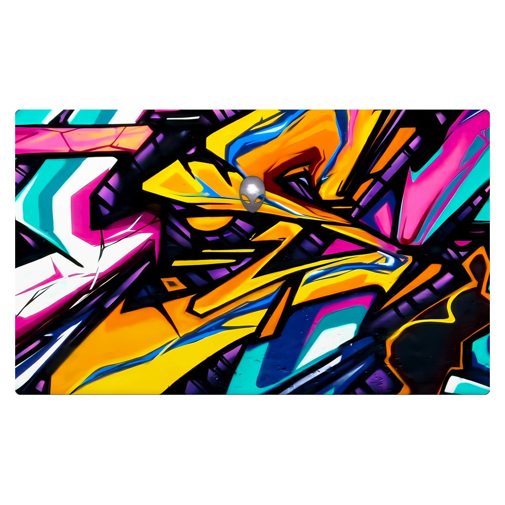 Dell Alienware M15 Ryzen Edition R5, R6, R7 - P109F laptop skin - Urban Graffiti