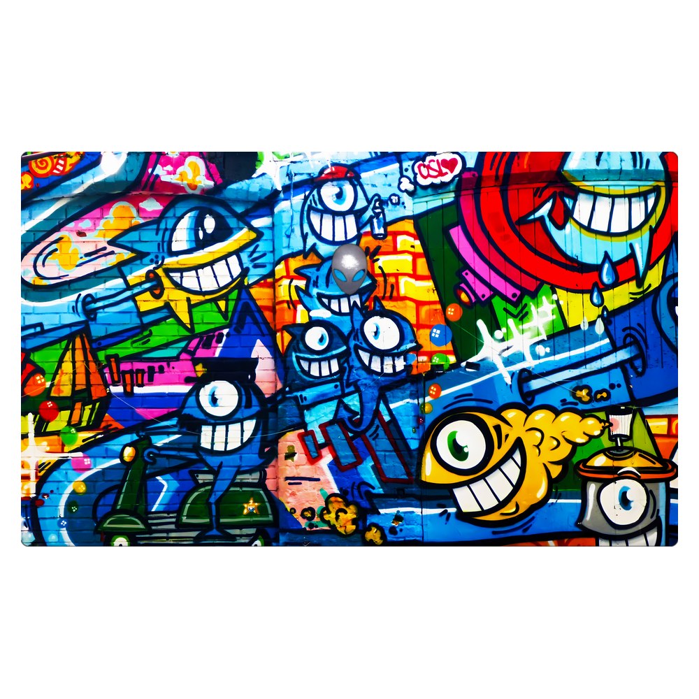Dell Alienware M15 Ryzen Edition R5, R6, R7 - P109F laptop skin - Wall Graffiti