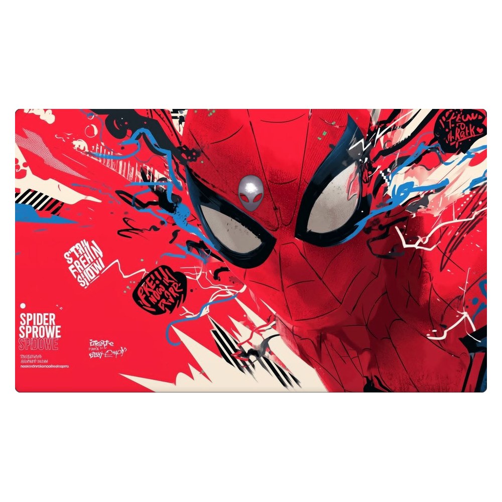 Dell Alienware M15 Ryzen Edition R5, R6, R7 - P109F laptop skin - Web Slinger Graffiti