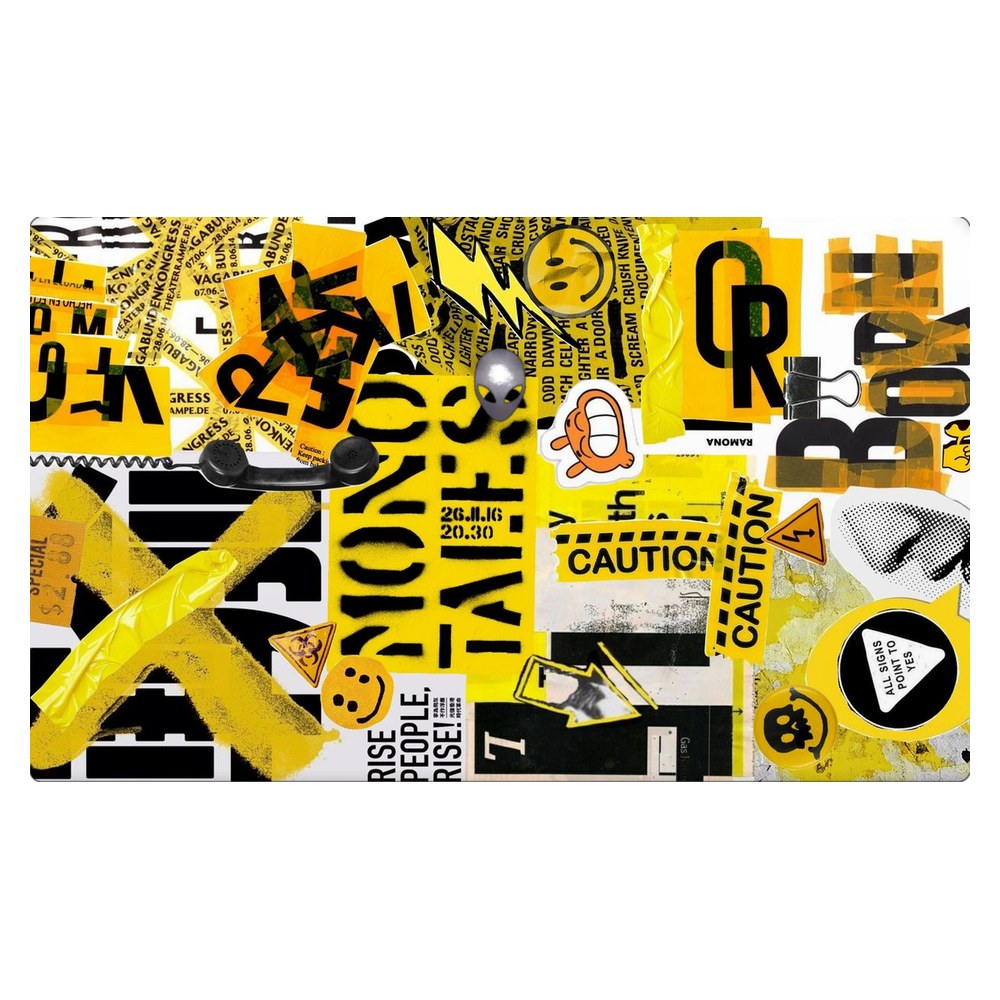 Dell Alienware M15 Ryzen Edition R5, R6, R7 - P109F laptop skin - Yellow Alert