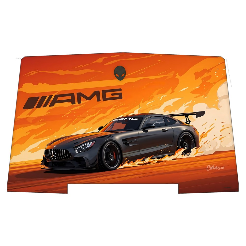 Alienware R3 P69F laptop skin - AMG GT Drift