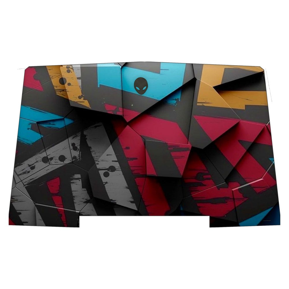 Alienware R3 P69F laptop skin - Angled Blocks
