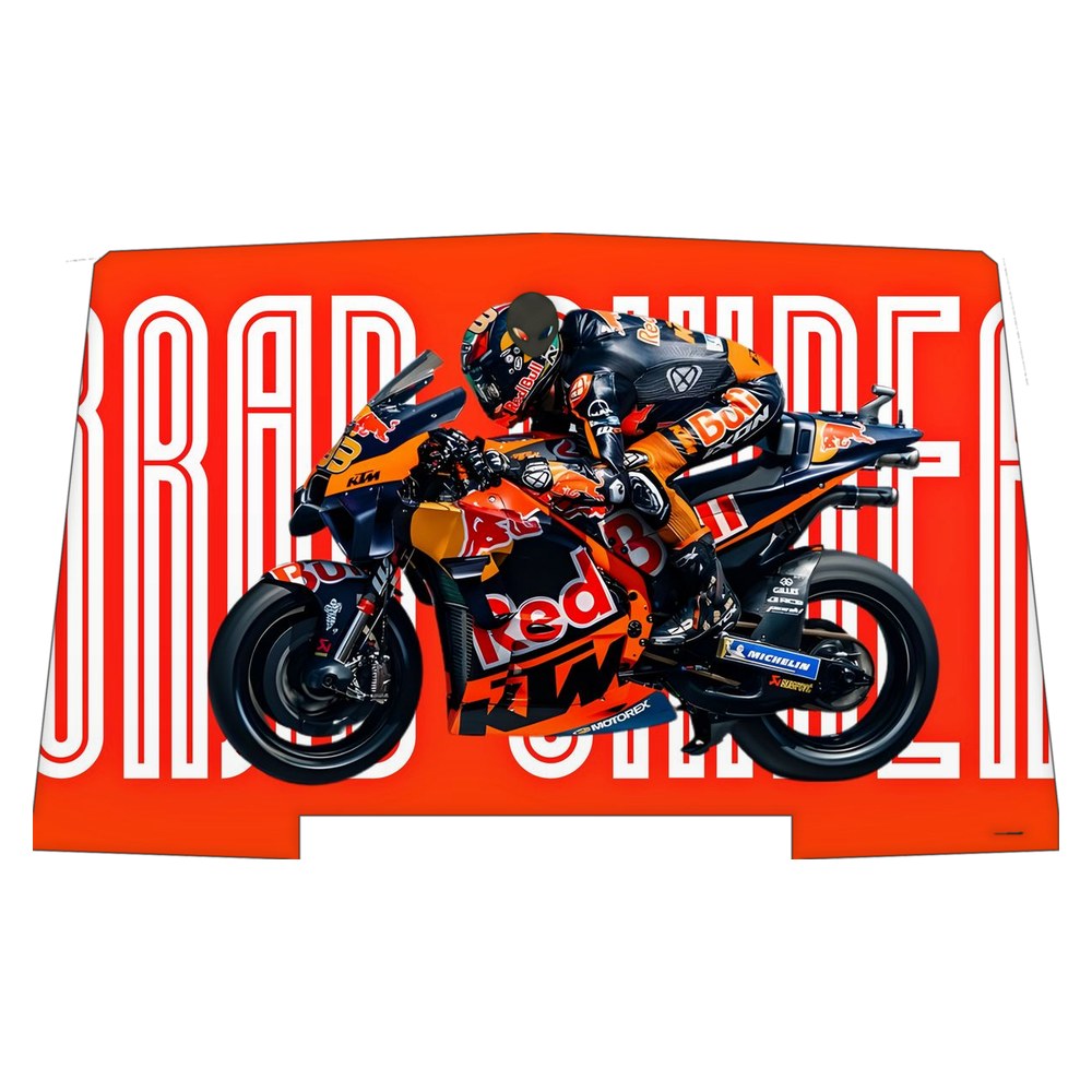 Alienware R3 P69F laptop skin - Binder RedBull KTM Action