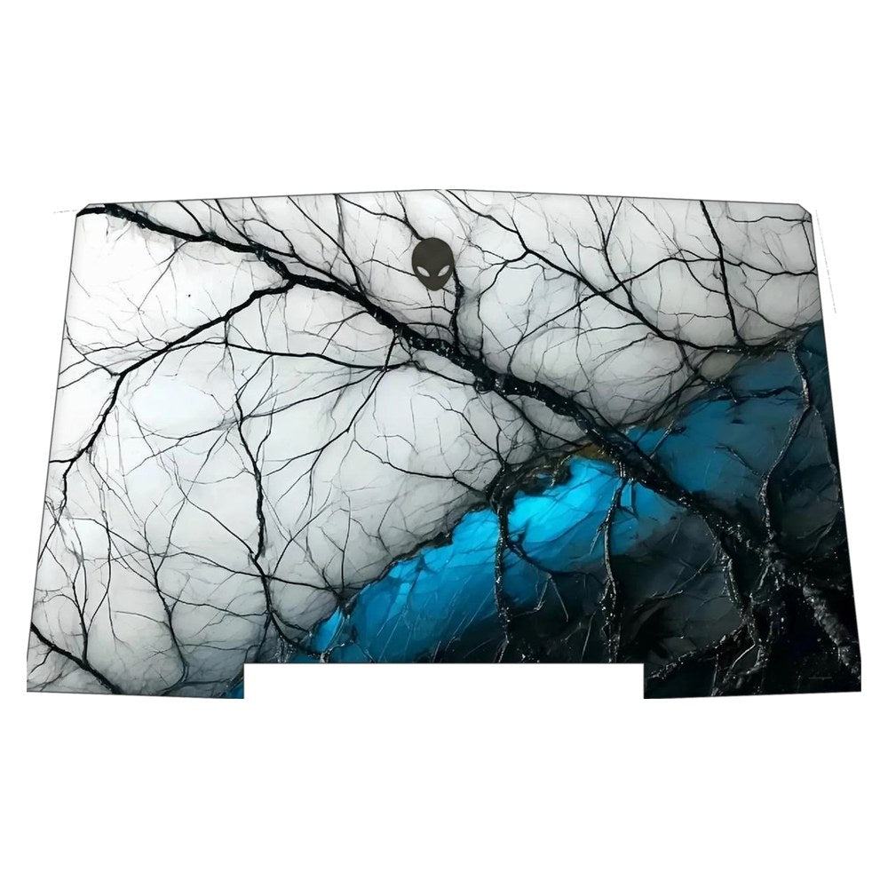 Alienware R3 P69F laptop skin - Blue Ice Fractal