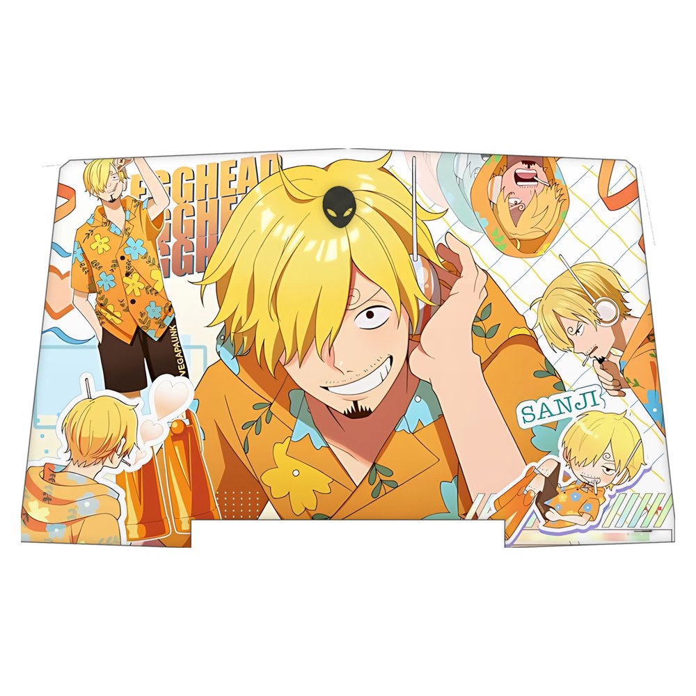 Alienware R3 P69F laptop skin - Cyber Summer Sanji