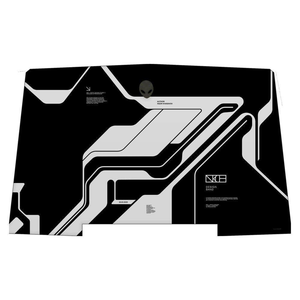 Alienware R3 P69F laptop skin - Dead Black