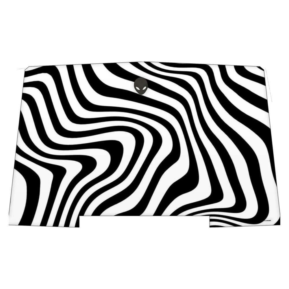 Alienware R3 P69F laptop skin - Distorted Grid Abstract