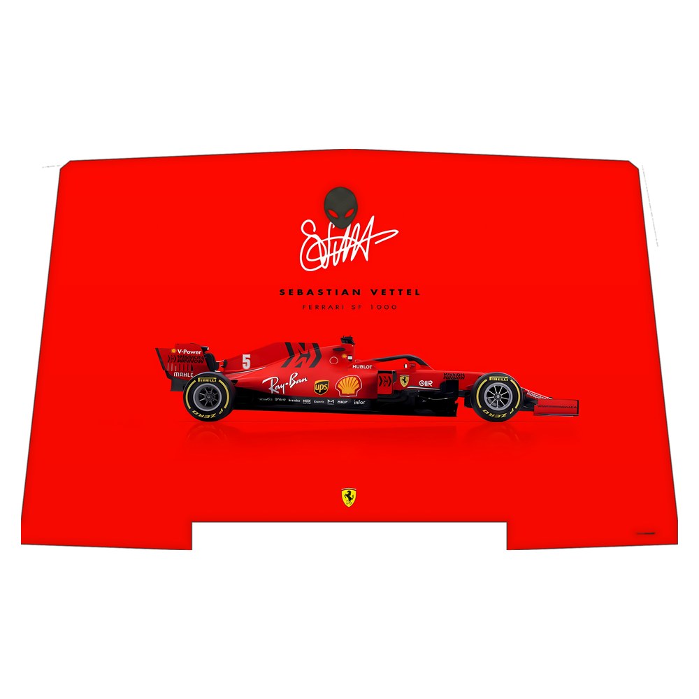 Alienware R3 P69F laptop skin - Ferrari