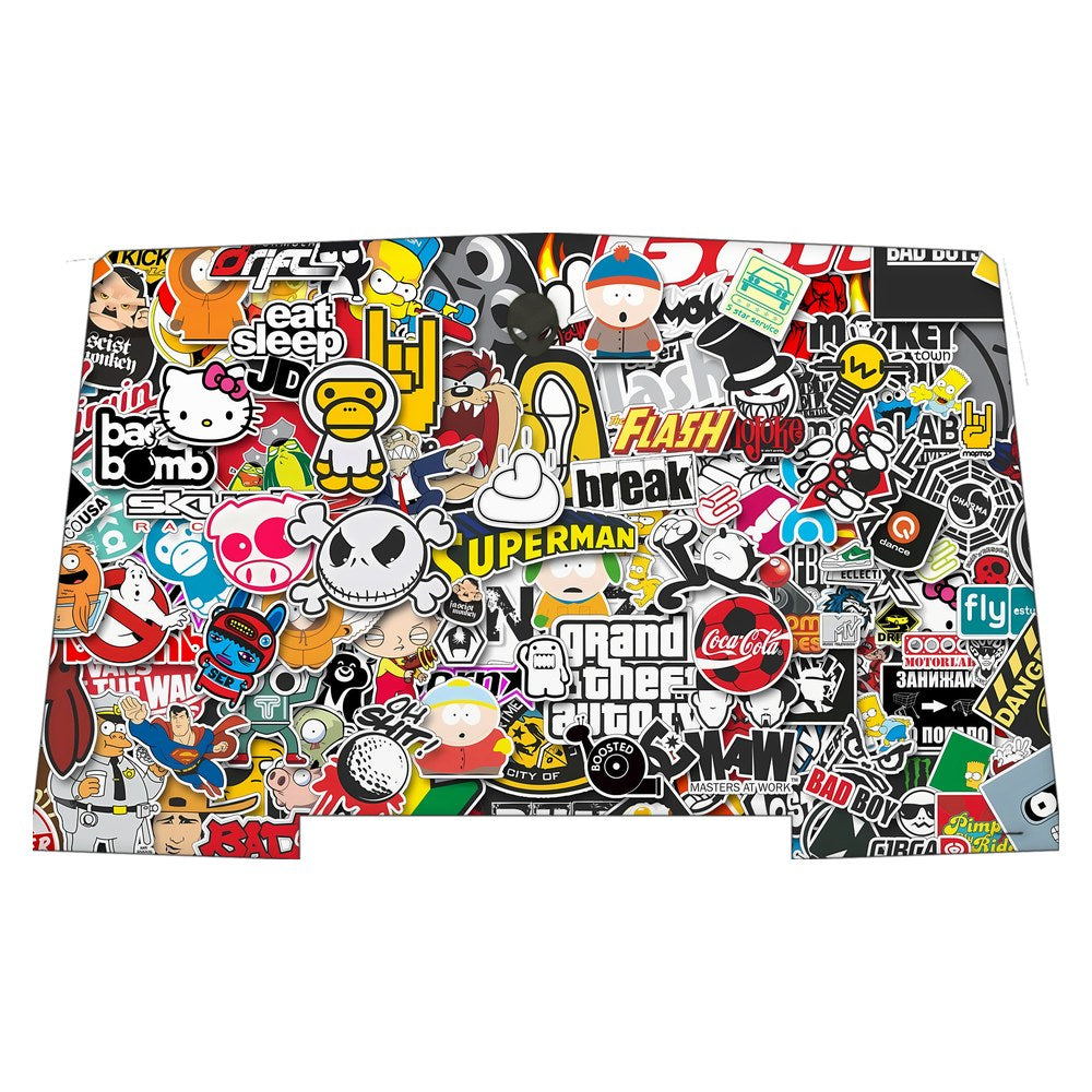 Alienware R3 P69F laptop skin - GTA Abstract