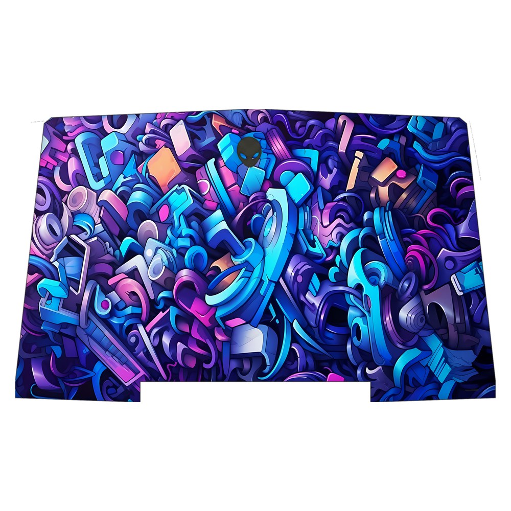 Alienware R3 P69F laptop skin - Graffiti B2