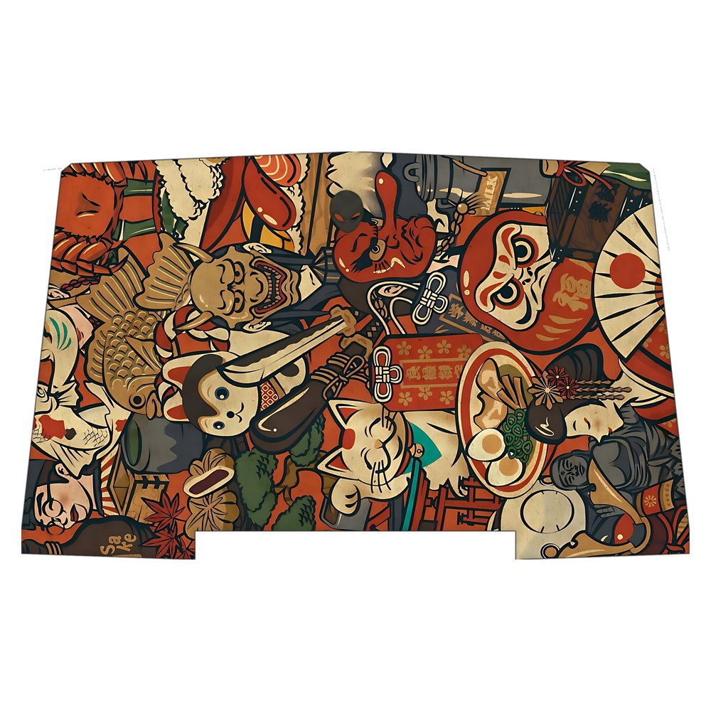 Alienware R3 P69F laptop skin - Koi Garden