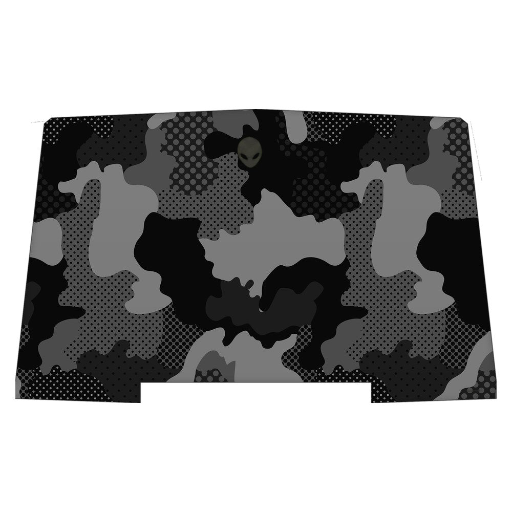 Alienware R3 P69F laptop skin - Military Black Camo