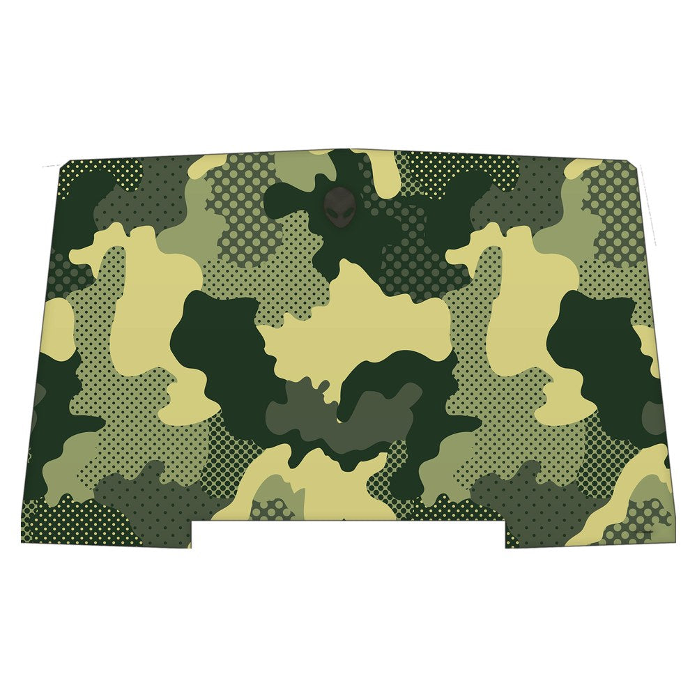 Alienware R3 P69F laptop skin - Military Green Camo