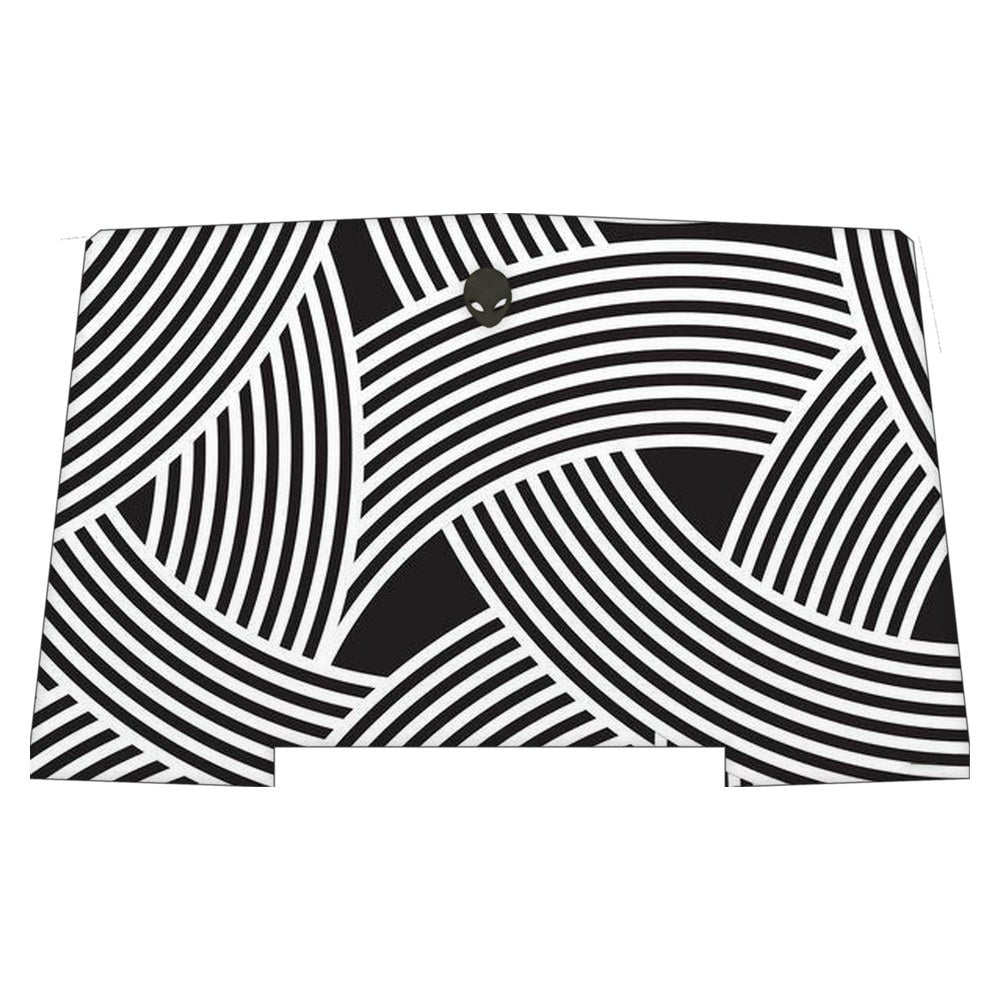 Alienware R3 P69F laptop skin - Minimalist Optical Pattern